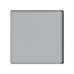 tapis silicone anti dérapant moderne plateau protection sol 50x50cm bord surélevé gris noir