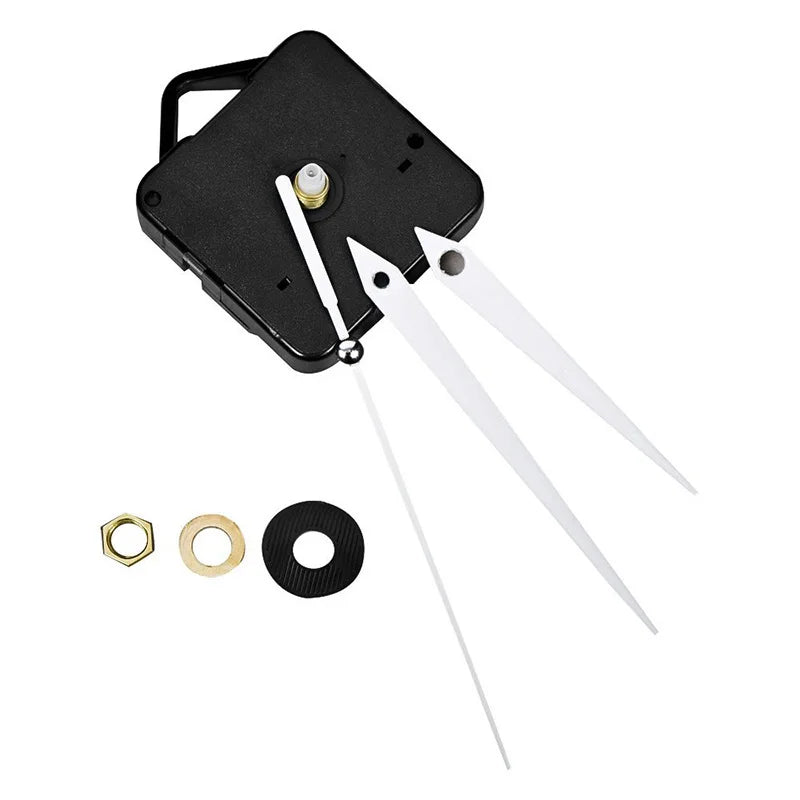 pièces réparation montre quartz mouvement horloge mains clip anneau serrure moderne noir doré