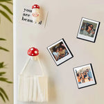 Cadre photo magnétique violet pour Instax Square