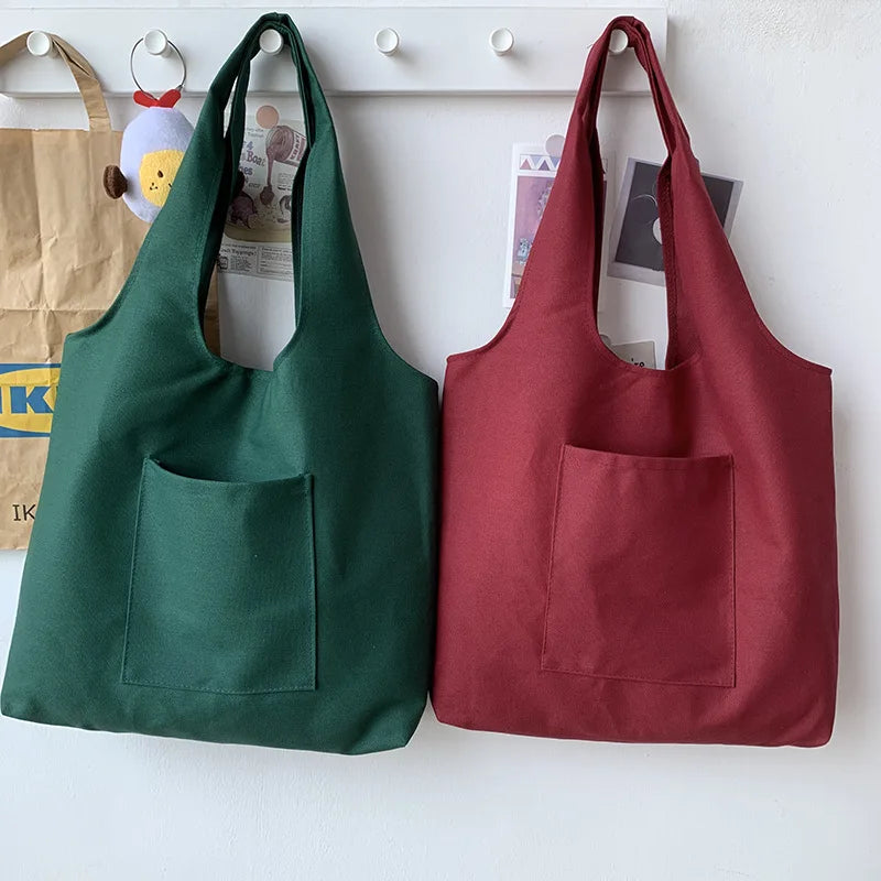 sac main polyestert fermeture éclair femme solide décontracté poche avant blanc noir vert rouge