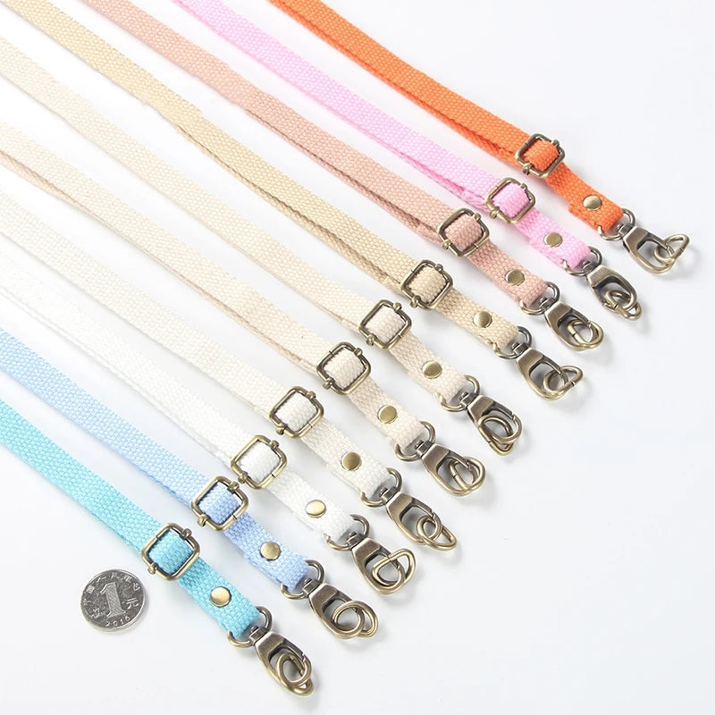 ceinture ajustable toile métal boucles anneau classique blanc beige rose orange bleuclair gris vert