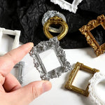 cadres photo résine ornements vintage baroques décoration florale 52mm 69mm 45mm 36mm 54mm 40mm