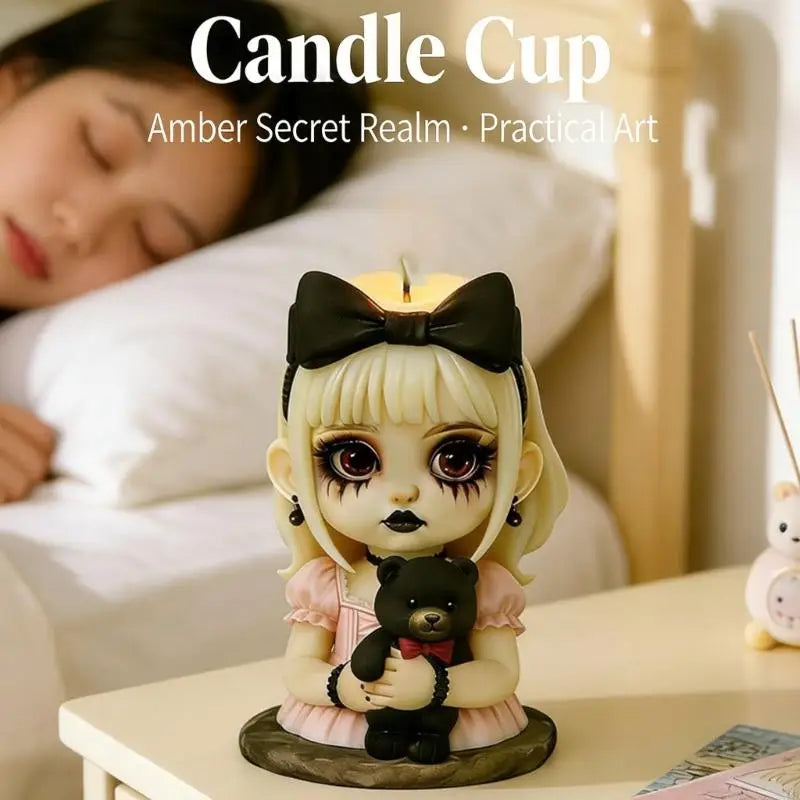 moule silicone pot fleur figurine tête fille ours peluche palettes peinture pinceaux lampe étoile