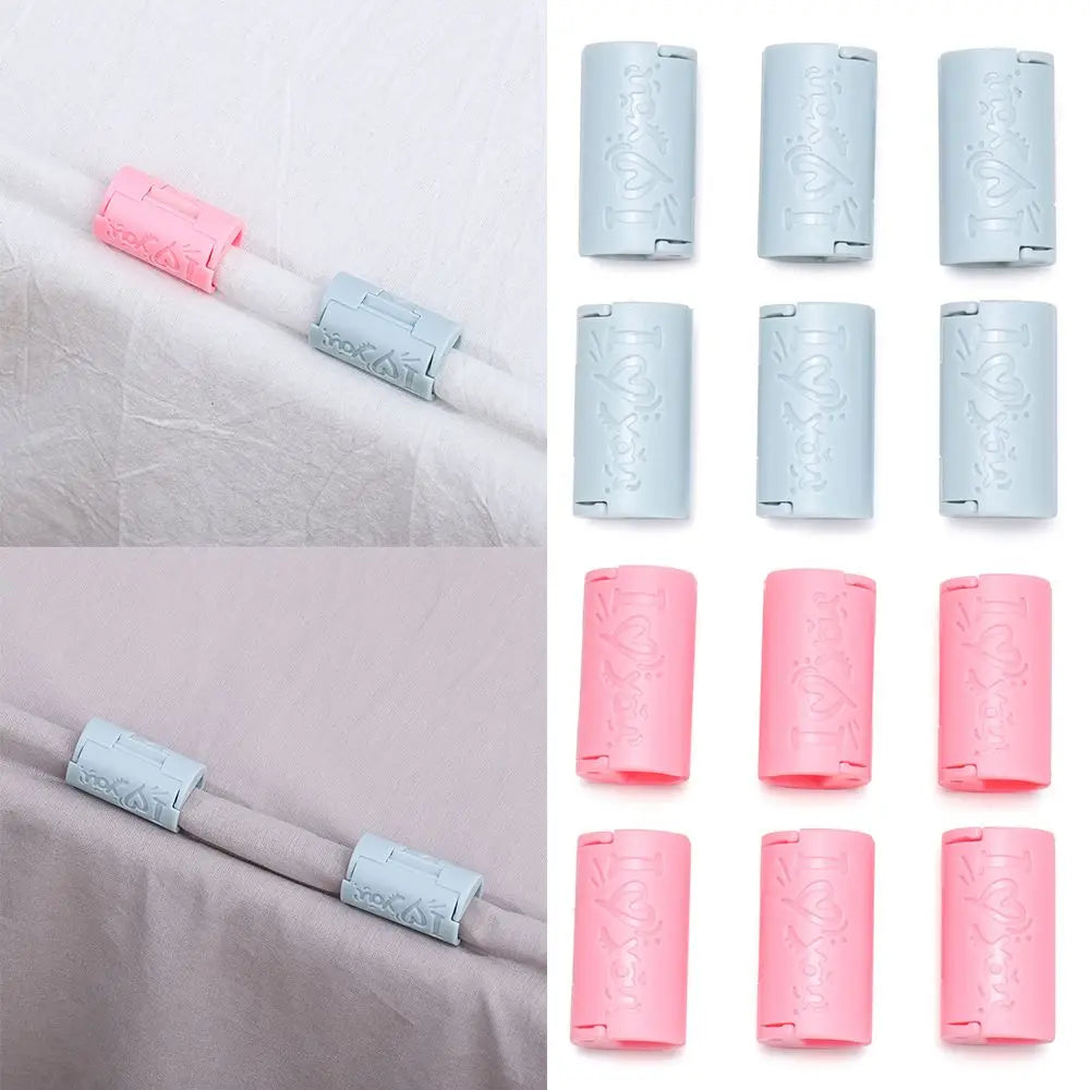 supports drap adhésifs invisibles moderne rose imprimé LOVE cœur pièces minimaliste