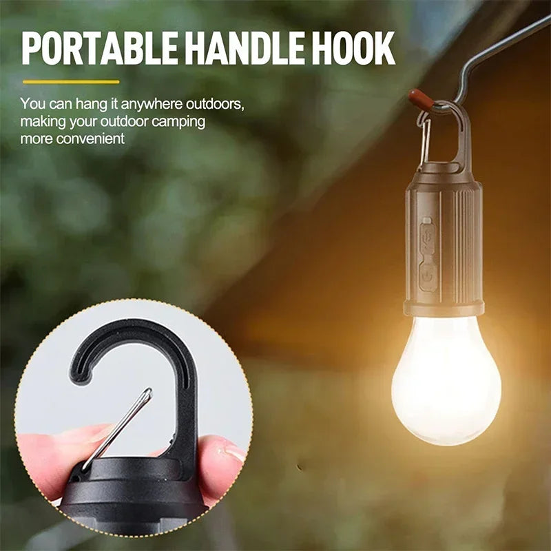 ampoule led solaire rechargeable portable camping blanc noir filament moderne