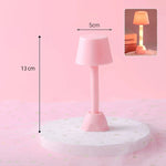 lampe table moderne plissée rouge bleu rose violet lumière cactus fleur chambre enfants