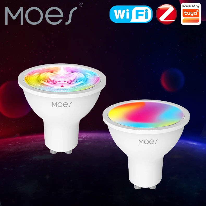 ampoules led blanc 5w dimmables wifi smart life moderne opacité 2700k 3500k 249lm 2000lm