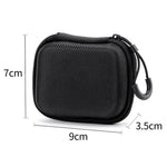 sac main pratique noir texturé pliable rangement anti poussière réutilisable portatif multifonctionnelrollable