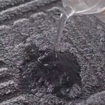 tapis bain gris clair rayures horizontales coton doux moderne absorbant