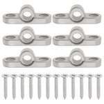 supports tige solaire argentés eyelets pièces vis industriel camping car caravane fixations