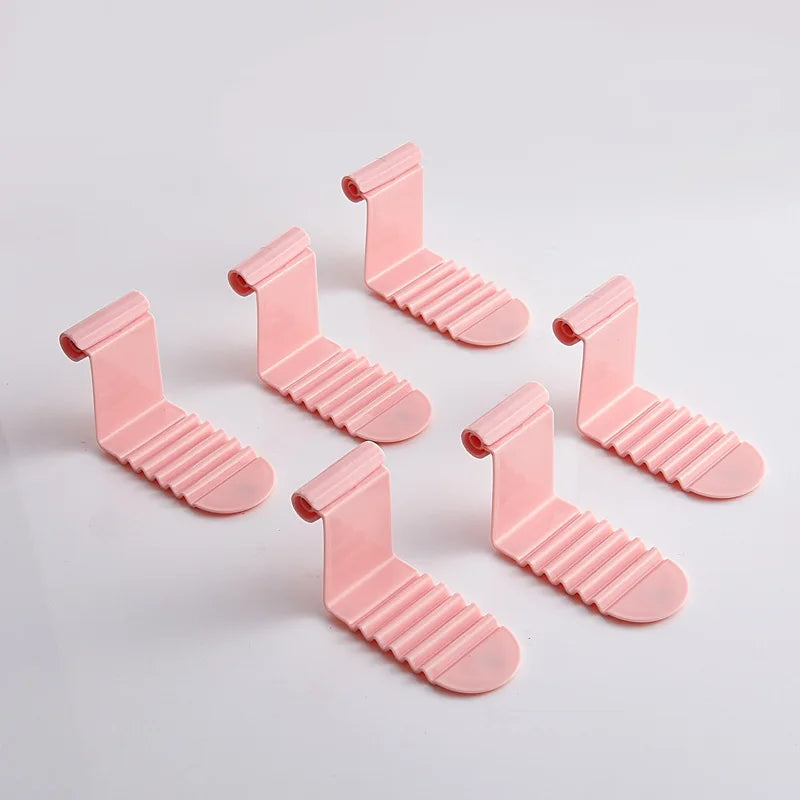 fixateur drap rose blanc moderne clips plissés anti dérapage lit pièces plastique
