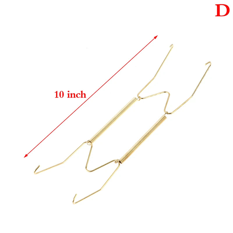 support couteaux doré moderne acier inoxydable fixation invisible 10 11 inches