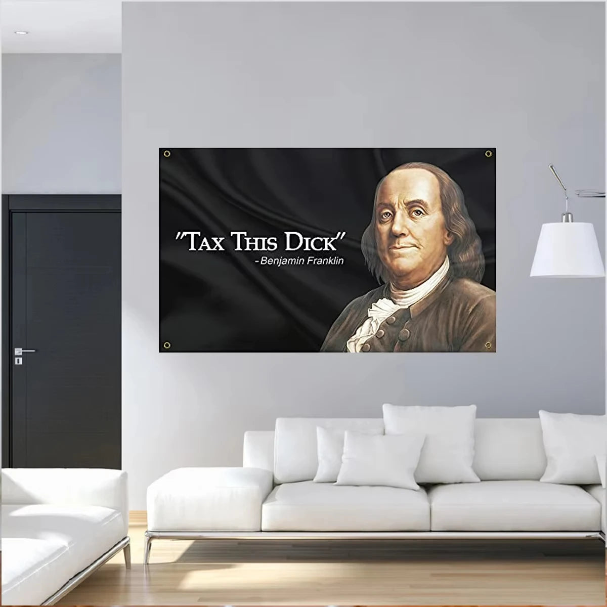 affiche vintage portrait historique noir blanc salon chambre decoration minimaliste