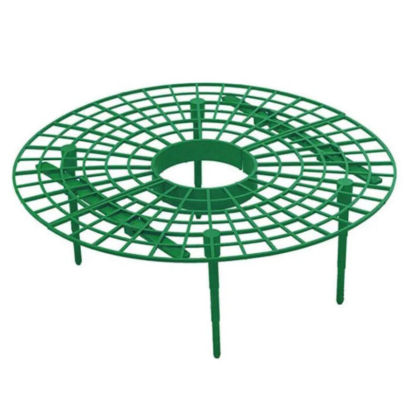 support jardin pvc vert spirale structure ouverte balcon potager 30cm diamètre fixations