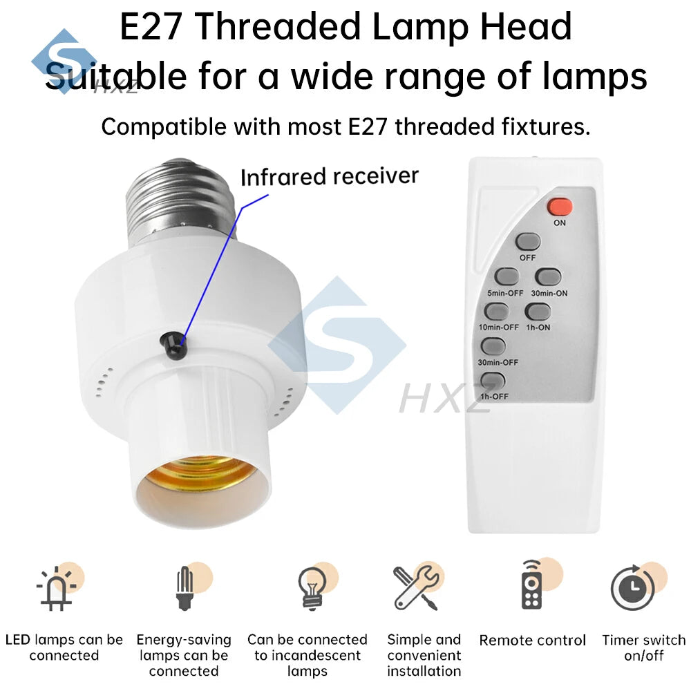 ampoule e27 intelligente télécommande ir 100w blanc moderne plafonnier télécommande inclusexAA5voltage85265V