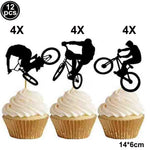 Accessoires de fête sportive pour enfants passionnés de vélo