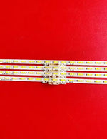 barrette lumineuse led jaune blanche rouge opalescente technique 3v 385mm 37leds