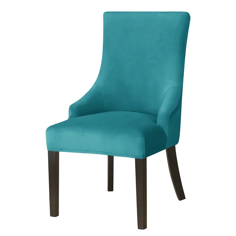 housse chaise velours gris moderne adhésive polyeste protection événementière banquet mariage