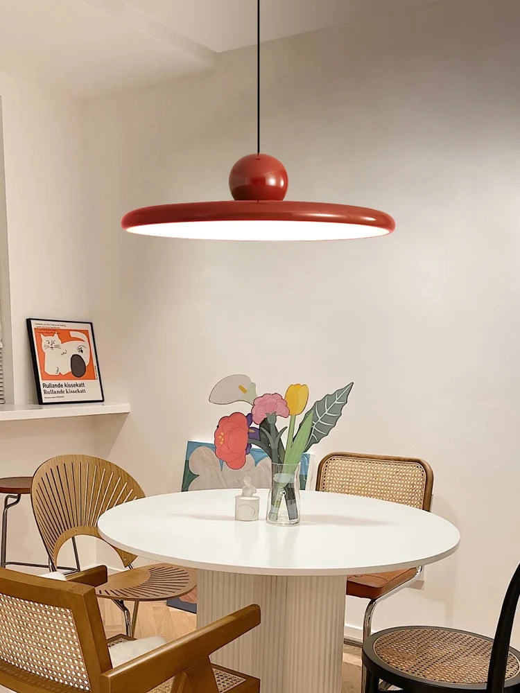 luminaire suspendu moderne rouge vert opale aluminium salon chambreôtel 2000 82000lm 100 260v