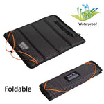 tapis pliable asseyant carreaux opaque alvéoles élastique minimaliste camping