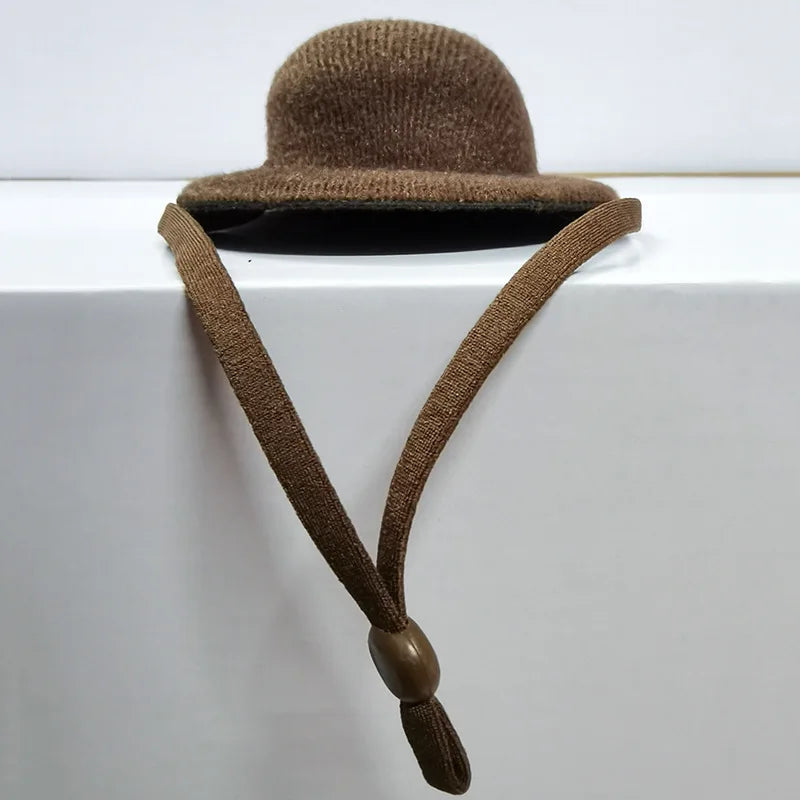 chapeau classique poupée 30 cm ruban ajustable accessoire mode jouet fille