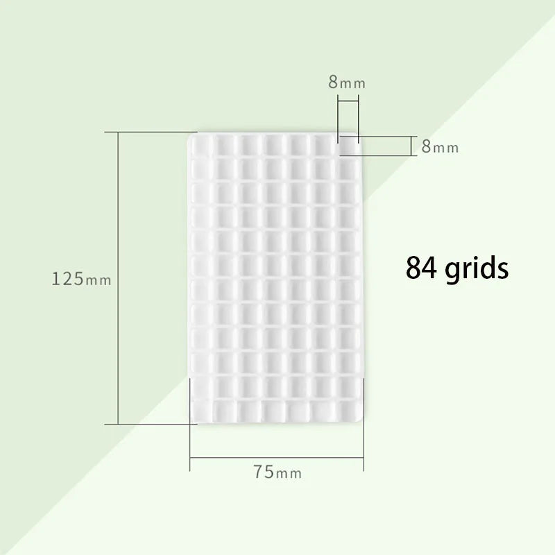 boîtes plastique bijoux blancs modernes 12 18 24 28 36 40 42 45 48