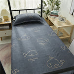 drap plat housses lit carreaux poissons pois texture granuleuse nordique moderne adultes chambre decoration