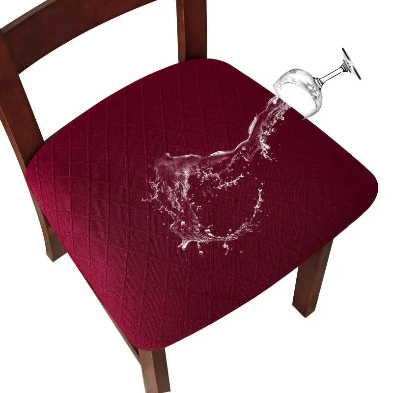 coussins chaise tissé moderne élastiques polyester beiges gris marron foncé bleu marine confortables