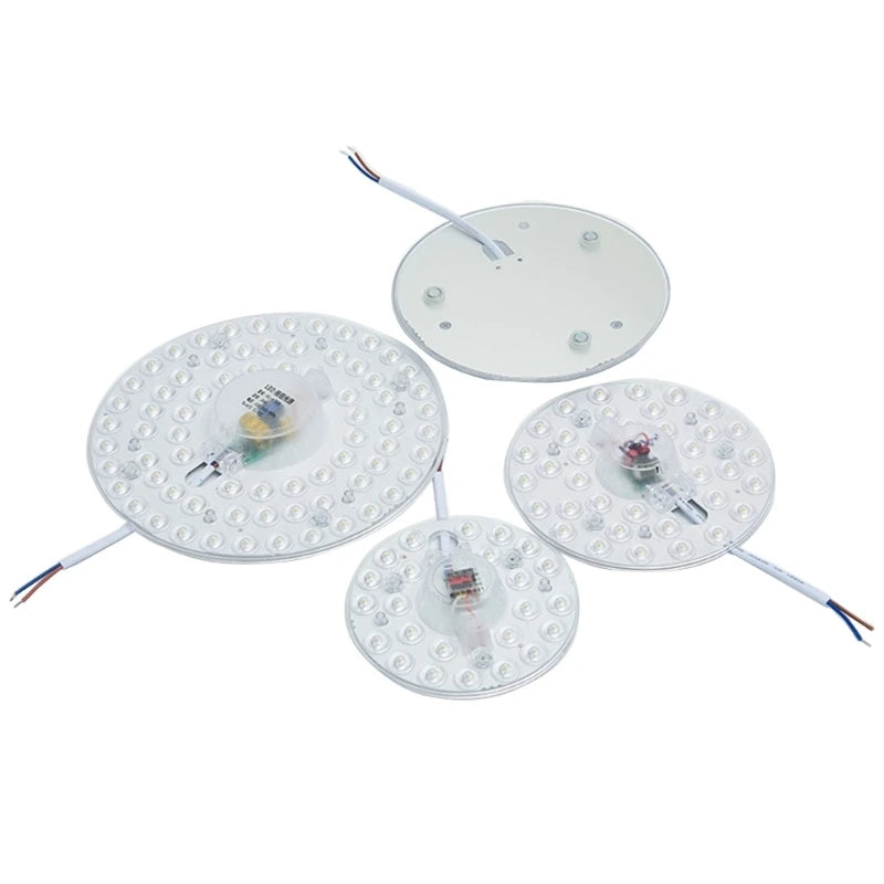 plaque led moderne blanc diodes 180 360 lumiere surface 12w 18w 24w 36w