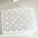boîtes rangement réutilisables moderne blanc rose bleu marine noires points unis respectueux environnement
