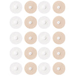 pinces antidérapantes fixatrices couvre lit blanc beige rayures modernes boucles 10 paires