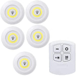 lampe led sans fil rechargeable batterie sèche adhésive télécommande blanc beige moderne minimaliste