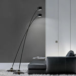 lampe sol moderne led noire 6w 10w 90v 260v interrupteur bouton chambre salonhôtel