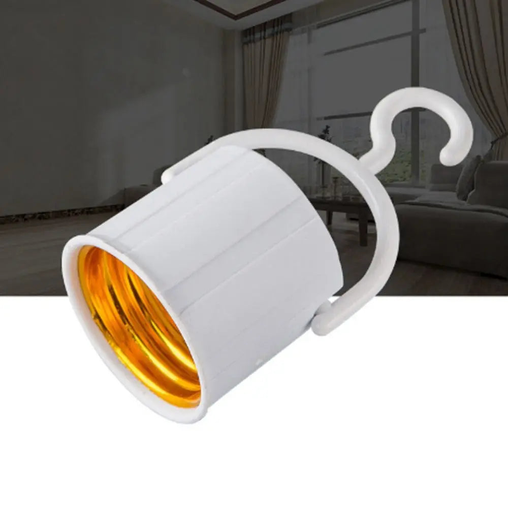 ampoule vis e27 blanc moderne interrupteur marche arrêt crochets lisse opaque