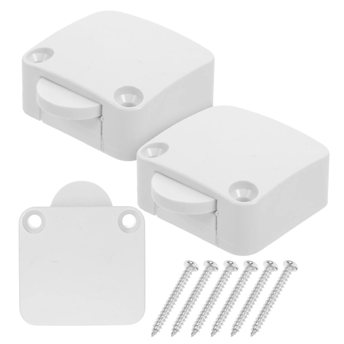 interrupteur tactile lumière placard maison bricolage 12v marche arrêt moderne minimaliste blanc plastique lisse