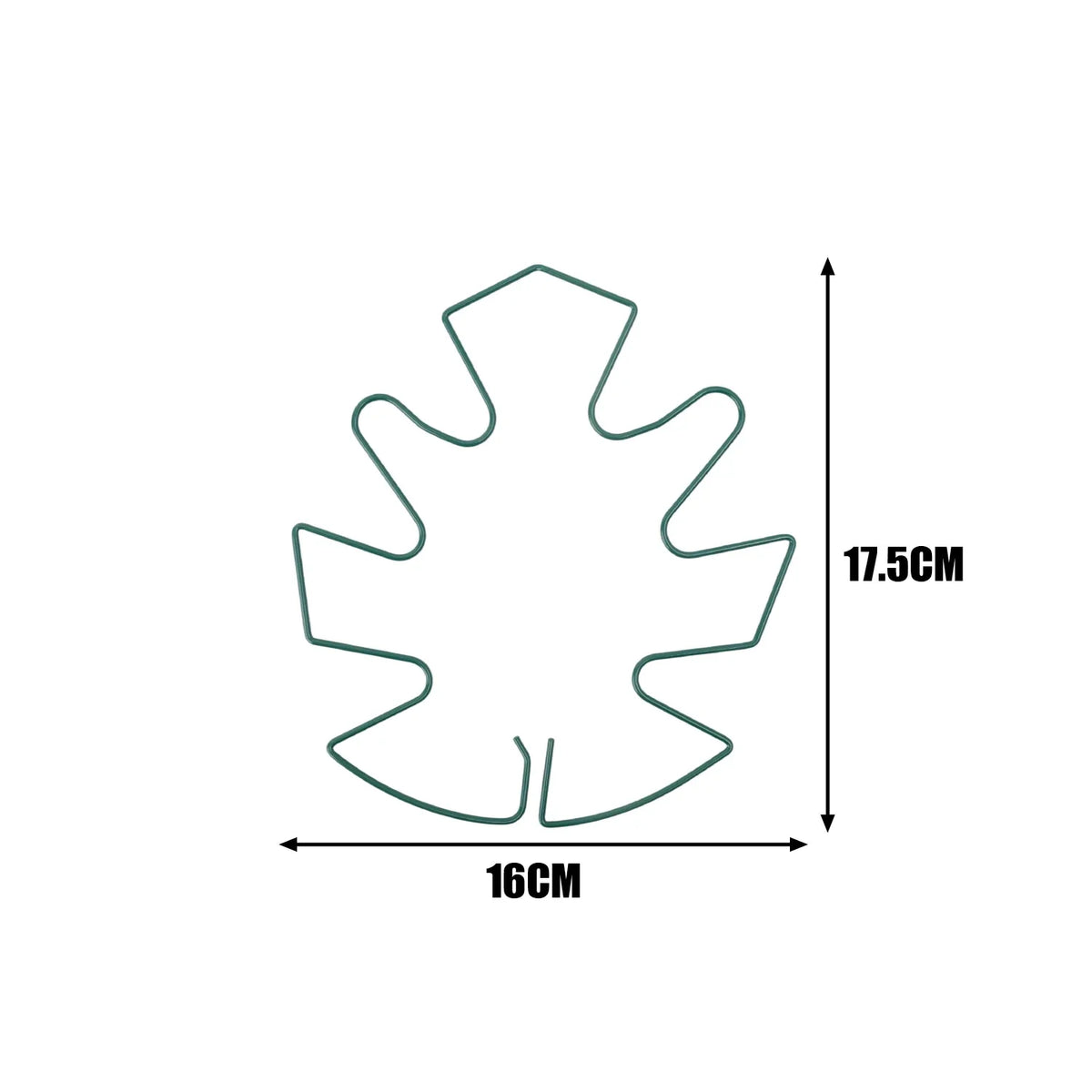 support plante spirale or moderne adhésif pvc 16x18cm 10pcs jardin fleur fixe