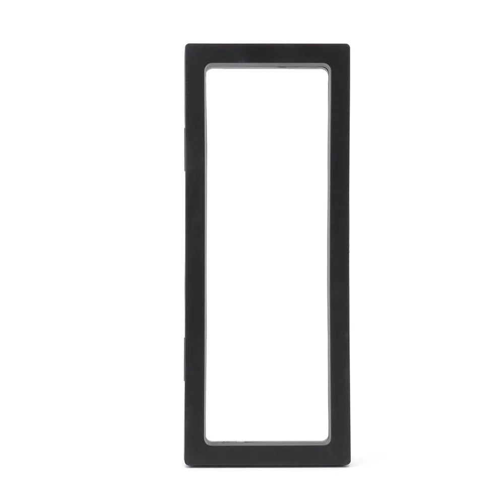 boîte présentation bijoux noir blanc contemporaine mat clips grille tailles différentes
