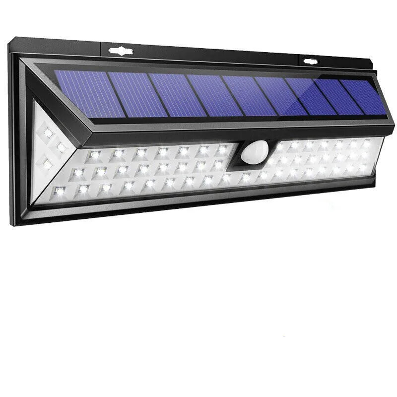 lampe solaire led panneaux solaires capteur mouvement ip65 moderne extérieure sécurité jardin contemporain