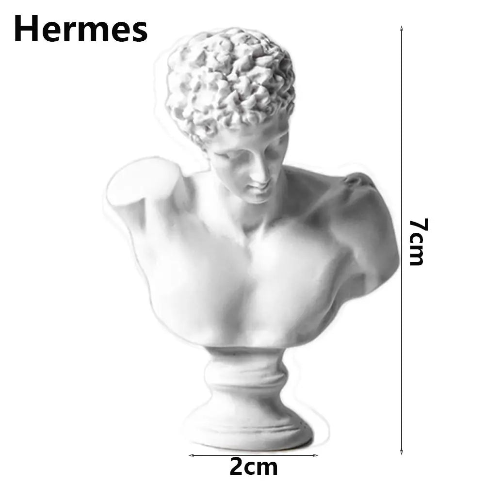 buste sculpté résine blanc classique agrippa aphrodite ares arias brutus david hermes moliere stgeorge