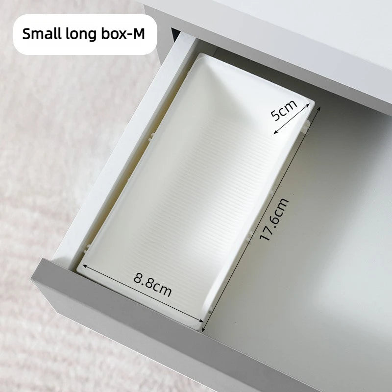 boîtes rangement modulables blancs ridge respectueux environnement utilisation multiple rangement moderne