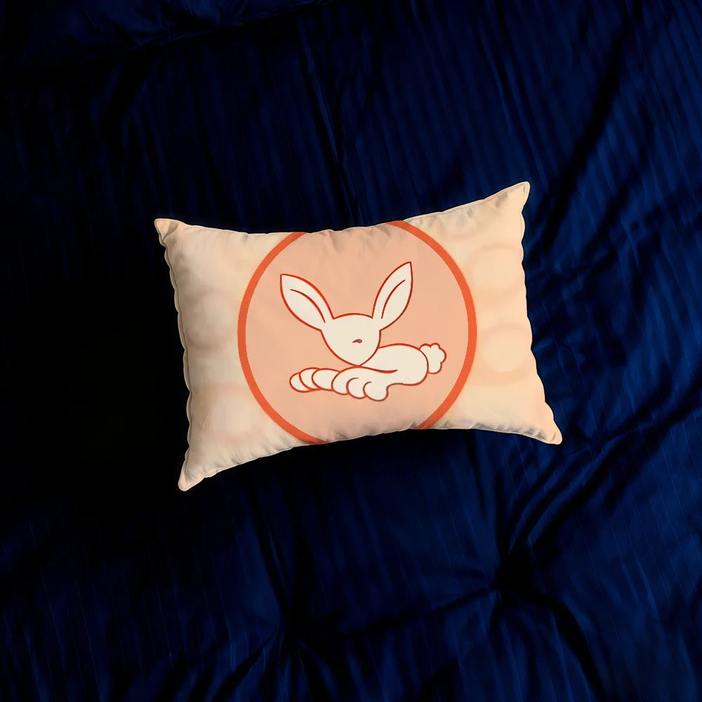 masque bratz double face imprimé moderne 100 polyester coussin décoration chambre voiture sofa 40x60cm