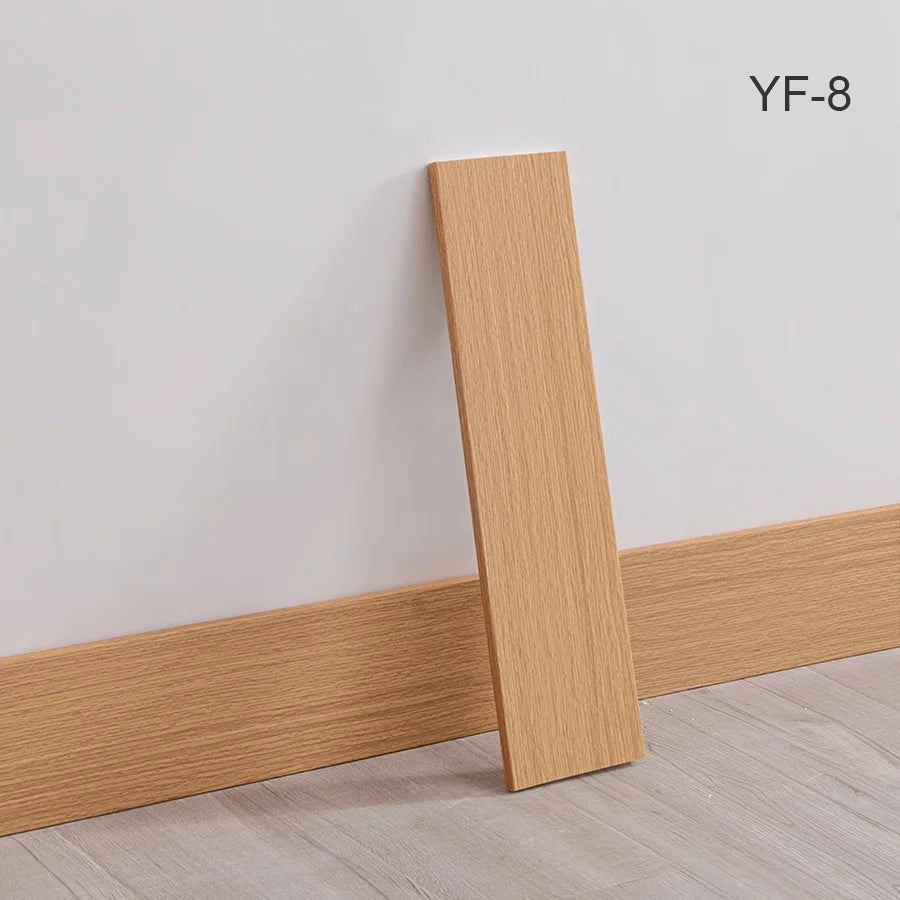 panneau mural auto adhésif aspect bois gris beige décoratif moderne intérieur maison