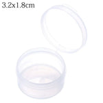 boîtes rangement transparentes petites objets bijoux vis divers 2.7x1.4cm 3.2x1.8cm 3.6x3cm 4.2x2.2cm 4.8x2.5cm 4.8x4.2cm