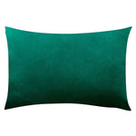 housse coussin velours uni 30x50 cm décoration salon canapé chambre moderne couleur violette