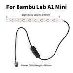 ruban lumineux led blanc moderne clips câble alimentation 256mm led kit quincailleries