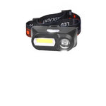 lampe frontale led multifonctionnelle bandeau élastique coberbac blanc noir orange rouge