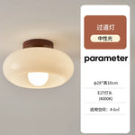 lampe moderne marron clair minimaliste éclairage quotidien bois verre ampoules led autonome