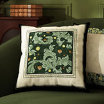 housse coussin motif floral peluche carré décoration maison lit salon voiture chambre coucher