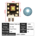 éclairage scène led 150w 200w 300w 400w noir or haute précision conducteurs dorés clips