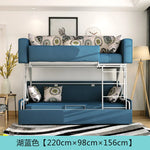 canapé lit pliant moderne gris bleu jaune blanc tissu floral high elastic foam sponge